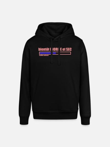 bientôt ENORME et SEC - Sweat à capuche SOUNDER Stanley/Stella Unisexe - noir