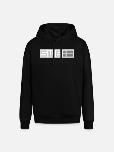 Swedish tactical - Stanley/Stella SOUNDER Unisex Hoodie - black