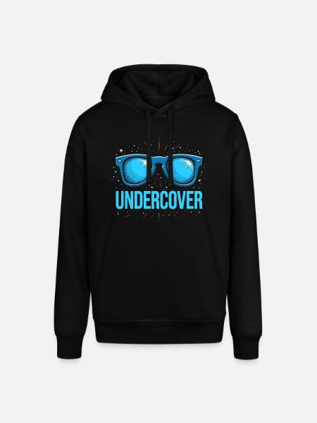Undercover Costume - Sunglasses Fun - Stanley/Stella SOUNDER Unisex Hoodie - black