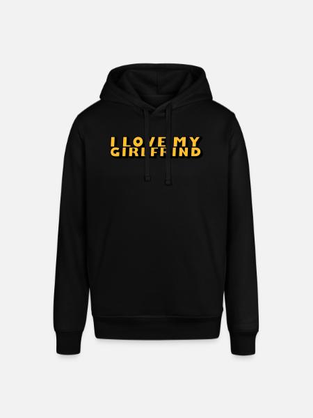 ilovemygirlfrind_2c - Stanley/Stella SOUNDER Unisex Hoodie - black