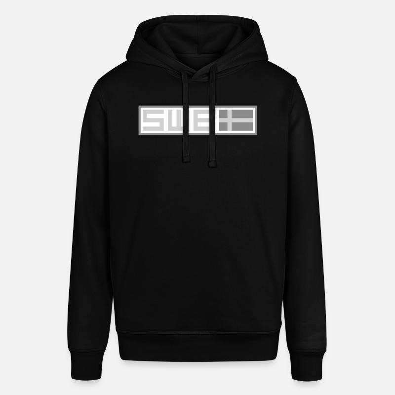 Drapeau tactique de la Suède - Sweat à capuche SOUNDER Stanley/Stella Unisexe - noir