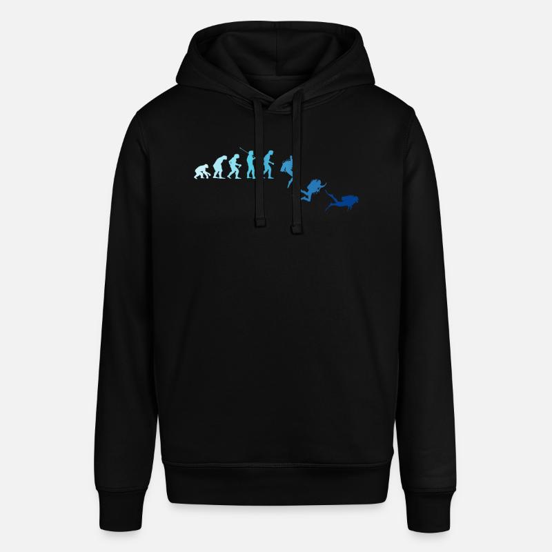 Plongée sous-marine Diver Evolution - Sweat à capuche SOUNDER Stanley/Stella Unisexe - noir