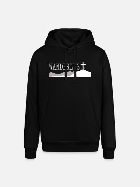 Wanderlust - Stanley/Stella Unisex Hoodie SOUNDER - Schwarz