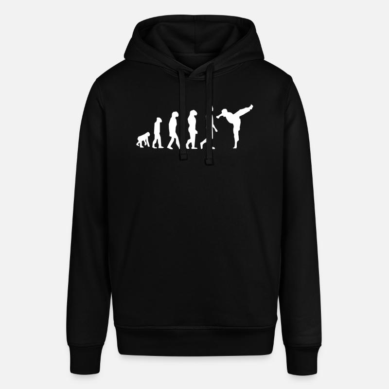 Evolution der Kampfkünste - Stanley/Stella Unisex Hoodie SOUNDER - Schwarz