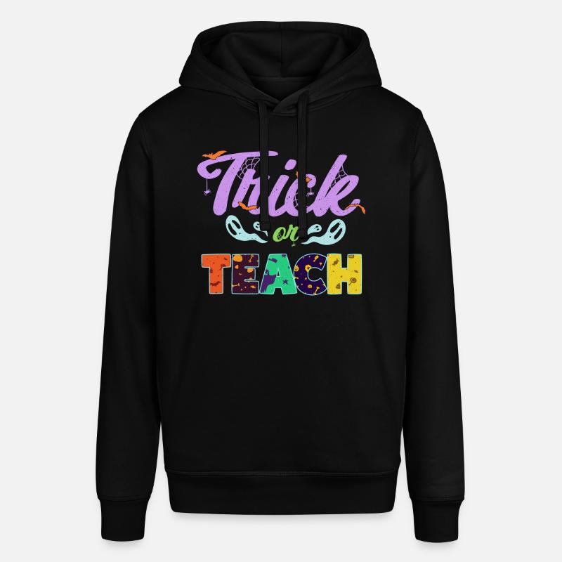 Lehrer Halloween - Süßes oder Lernen - Stanley/Stella Unisex Hoodie SOUNDER - Schwarz