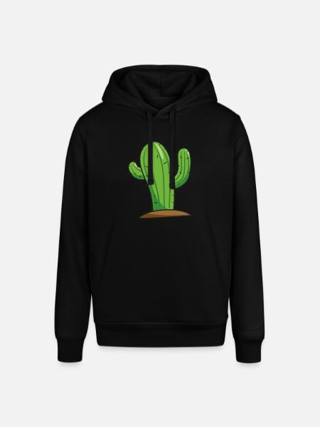 cactus - Stanley/Stella SOUNDER Unisex Hoodie - black