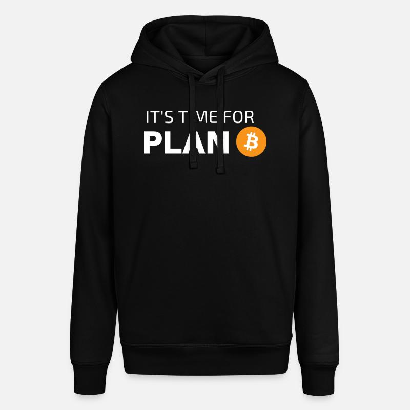 C’EST L’HEURE DU PLAN B - Sweat à capuche SOUNDER Stanley/Stella Unisexe - noir