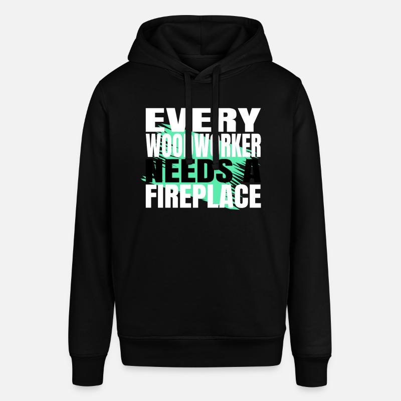 jokes badge present idea tools - Stanley/Stella Unisex Hoodie SOUNDER - Schwarz
