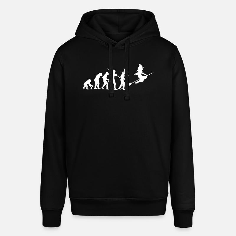 evolution of witch - Stanley/Stella Unisex Hoodie SOUNDER - Schwarz
