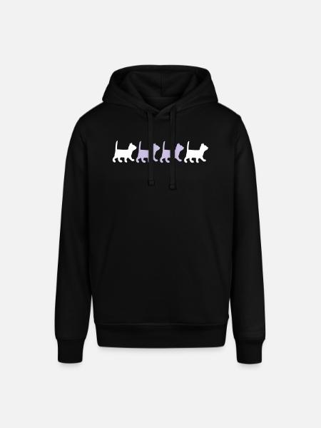 Kitten - Stanley/Stella SOUNDER Unisex Hoodie - black