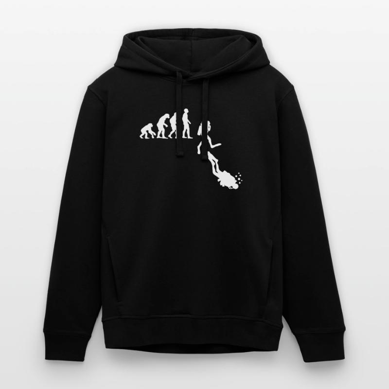 Evolution des Gerätetauchens Stanley/Stella Unisex Hoodie SOUNDER