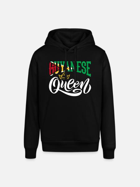 Guyanese Queen Guyana Guyana Flag - Stanley/Stella SOUNDER Unisex Hoodie - black