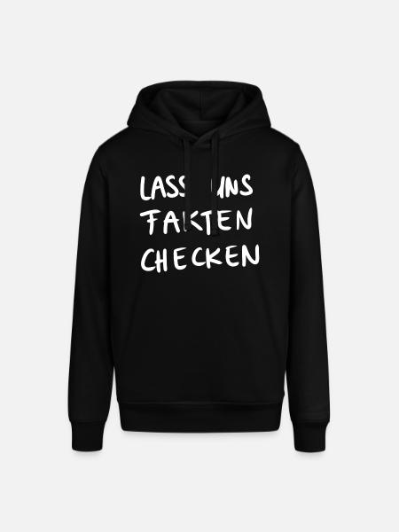 Fakten checken - Stanley/Stella Unisex Hoodie SOUNDER - Schwarz