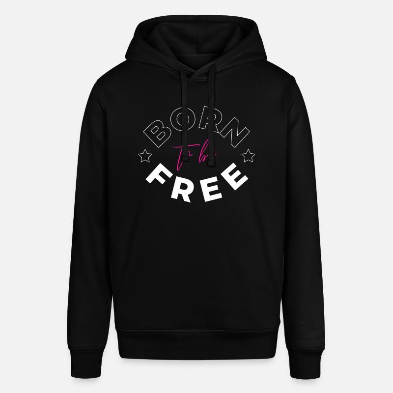 Né pour être libre - Sweat à capuche SOUNDER Stanley/Stella Unisexe - noir