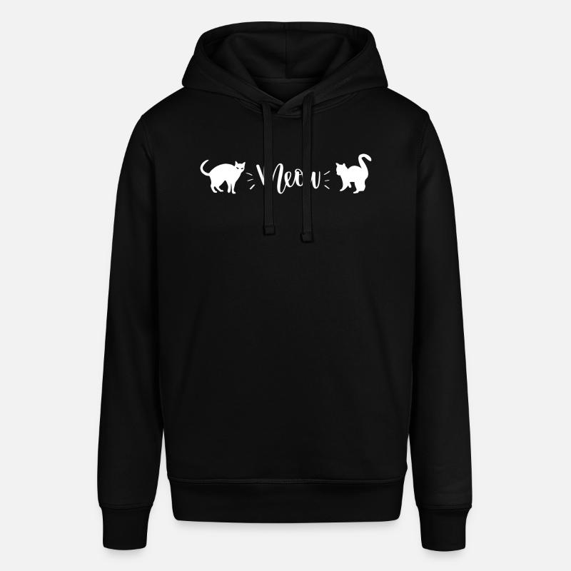 Miaou de chat - Sweat à capuche SOUNDER Stanley/Stella Unisexe - noir