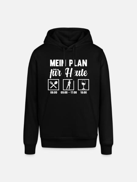 Line Dance Tänzer - Stanley/Stella Unisex Hoodie SOUNDER - Schwarz