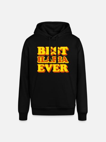Ilaria First Name Funny Gift - Stanley/Stella SOUNDER Unisex Hoodie - black