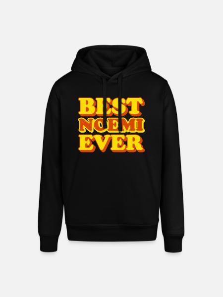 Noemi First Name Funny Gift - Stanley/Stella SOUNDER Unisex Hoodie - black