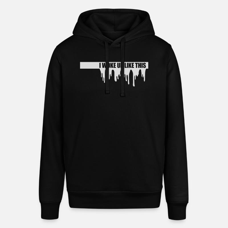 s’est réveillé comme ça - Sweat à capuche SOUNDER Stanley/Stella Unisexe - noir