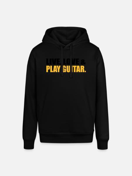 Gitarre - Stanley/Stella Unisex Hoodie SOUNDER - Schwarz
