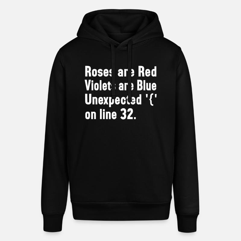 it humor design code - Stanley/Stella Unisex Hoodie SOUNDER - Schwarz