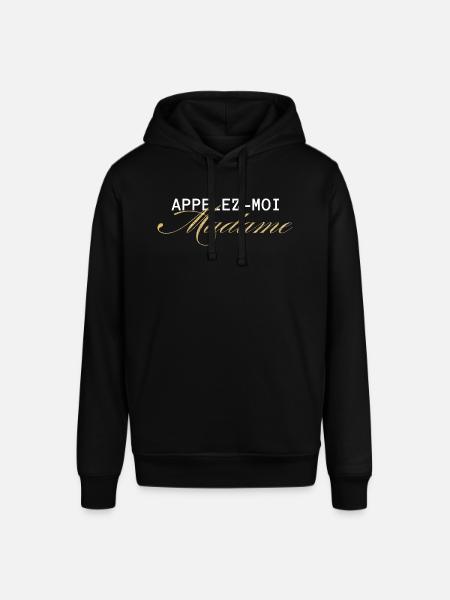 Call Me Mrs. Gold- Bride-to-be - Stanley/Stella SOUNDER Unisex Hoodie - black
