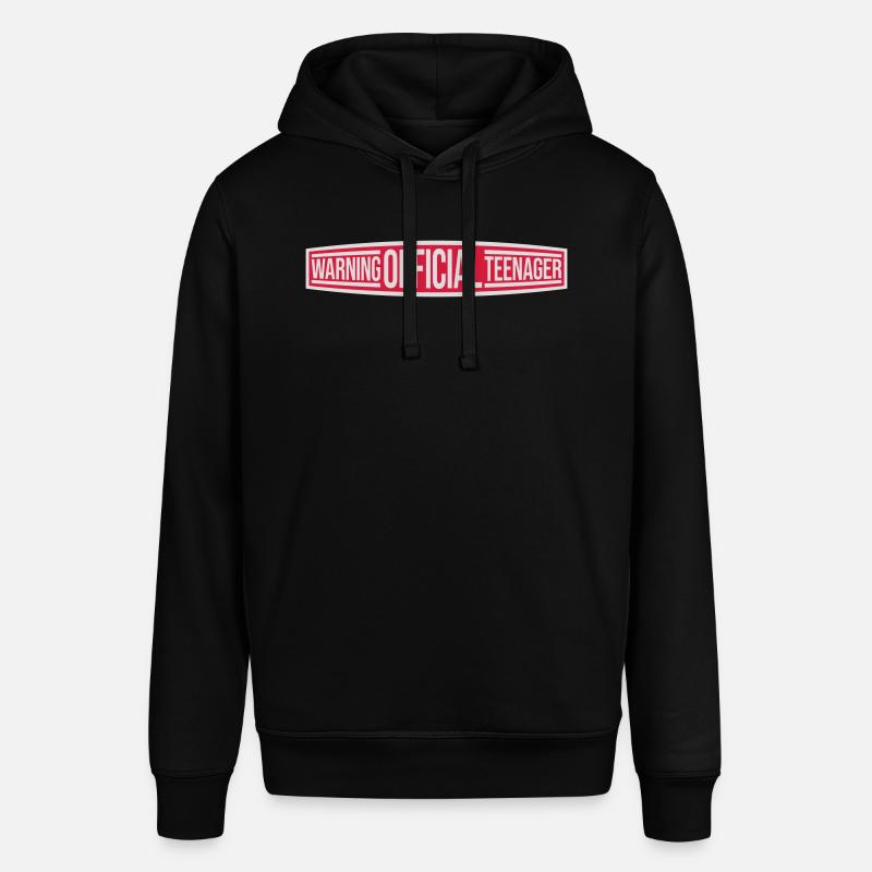 avertissement citation officielle d’adolescent - Sweat à capuche SOUNDER Stanley/Stella Unisexe - noir