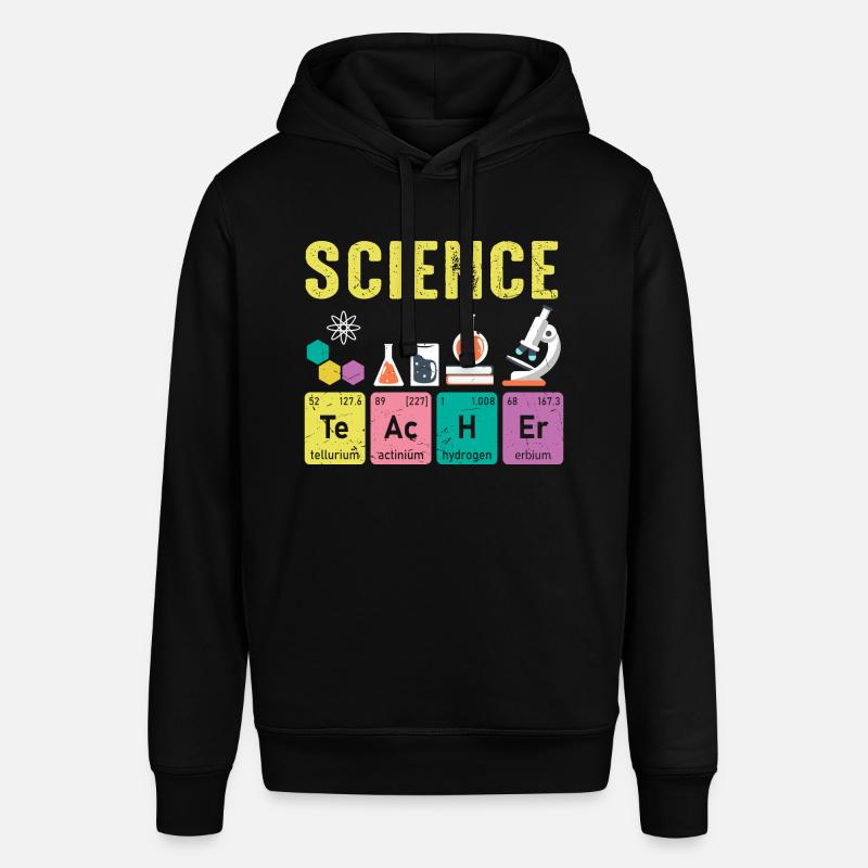 Science Teachers Regular Elements - Stanley/Stella SOUNDER Unisex Hoodie - black