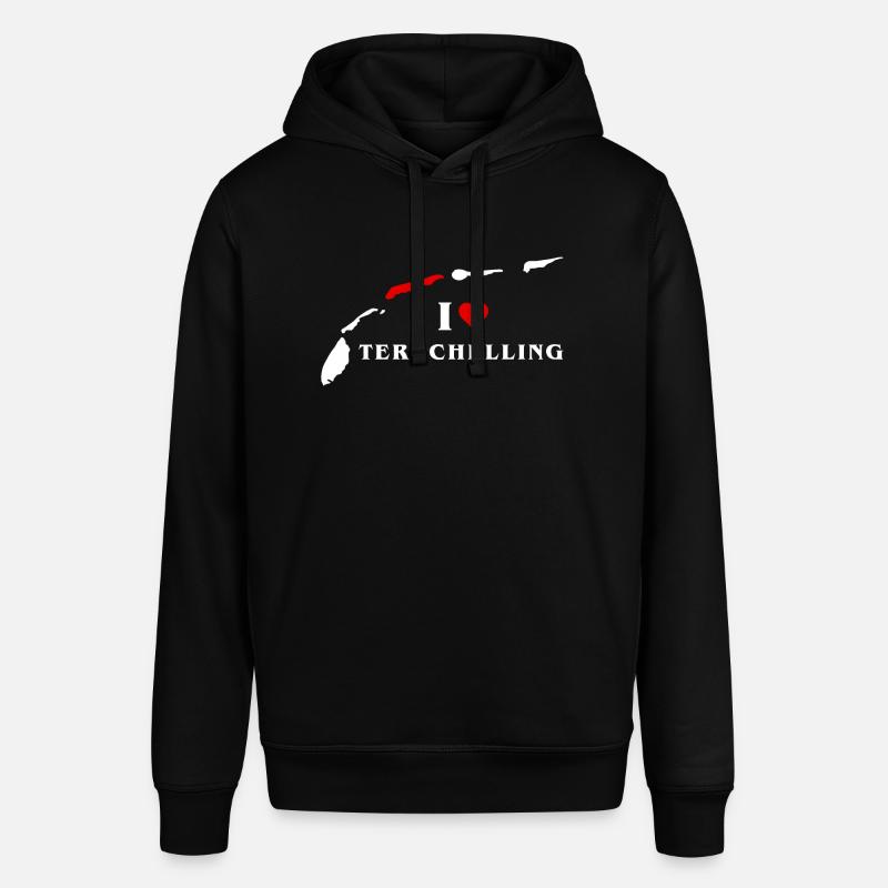 J’adore Terschelling - Sweat à capuche SOUNDER Stanley/Stella Unisexe - noir