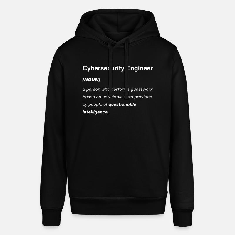 Cybersecurity-Ingenieur Helpdesk-Support Drôle - Sweat à capuche SOUNDER Stanley/Stella Unisexe - noir