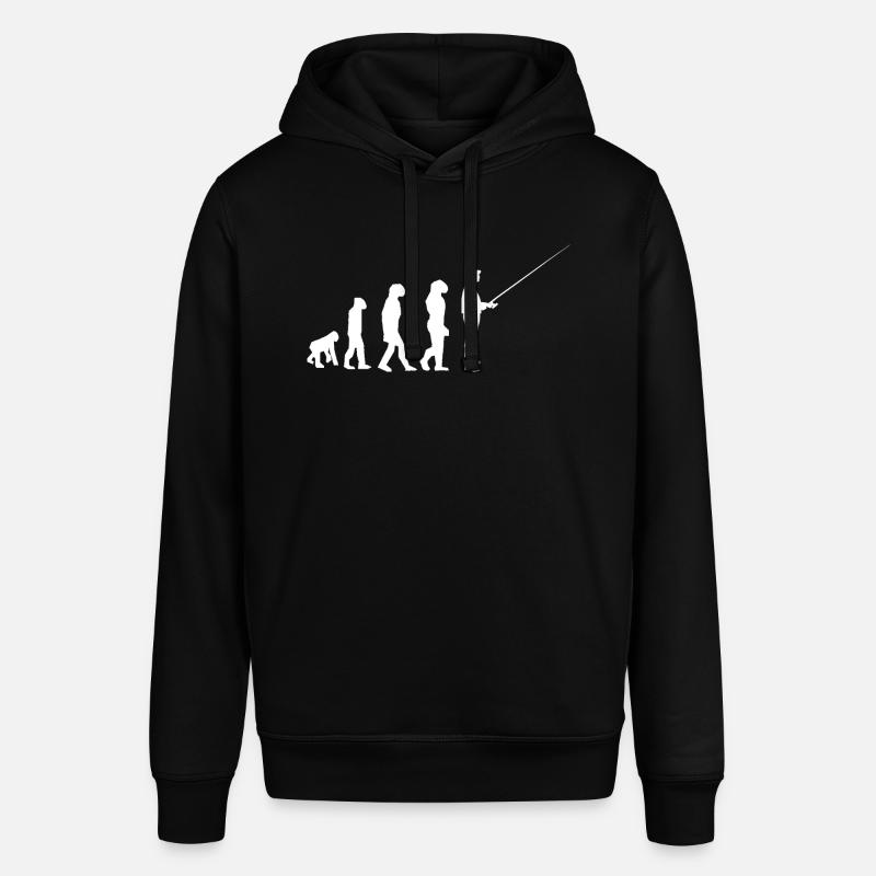 évolution pêche - Sweat à capuche SOUNDER Stanley/Stella Unisexe - noir