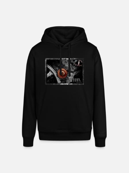 STEEL Industry - Stanley/Stella Unisex Hoodie SOUNDER - Schwarz