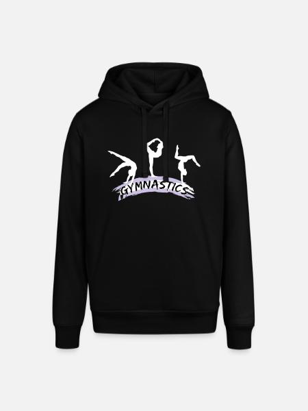 Gymnastics, gymnasts - Stanley/Stella SOUNDER Unisex Hoodie - black
