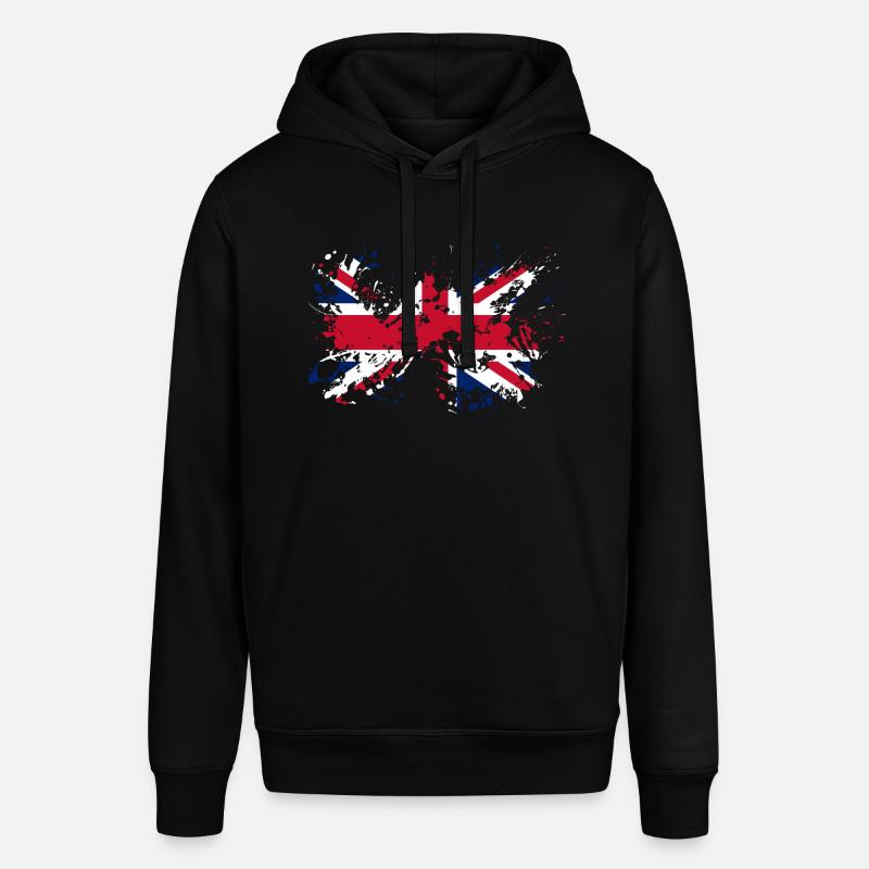 Drapeau anglais drapeau anglais - Sweat à capuche SOUNDER Stanley/Stella Unisexe - noir