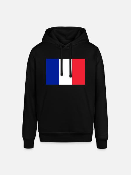 Drapeau français - Sweat à capuche SOUNDER Stanley/Stella Unisexe - noir