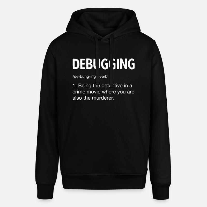 Programmierer Softwareentwickler Coder Sprüche - Stanley/Stella Unisex Hoodie SOUNDER - Schwarz