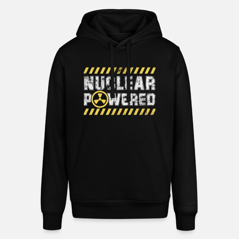 Nuclear powered - Stanley/Stella SOUNDER Unisex Hoodie - black