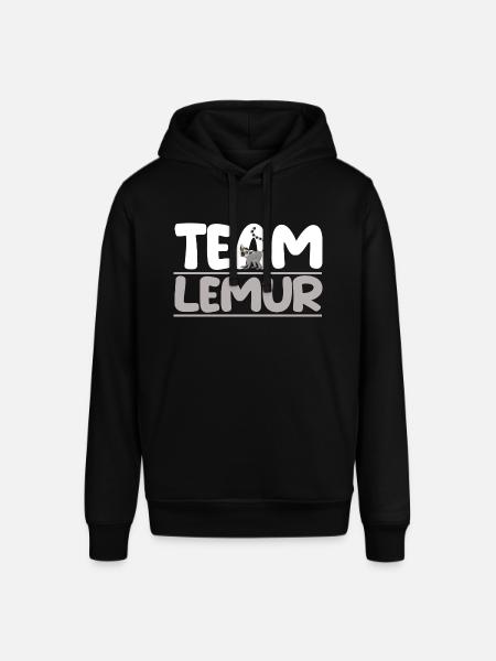 Lemur - Stanley/Stella SOUNDER Unisex Hoodie - black