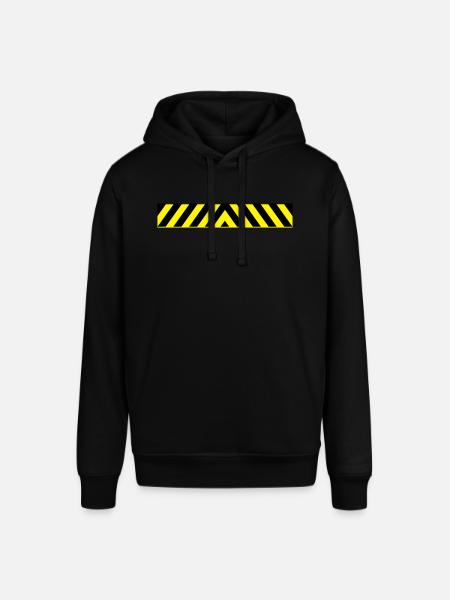 Warning 2 Warnbalken - Stanley/Stella Unisex Hoodie SOUNDER - Schwarz