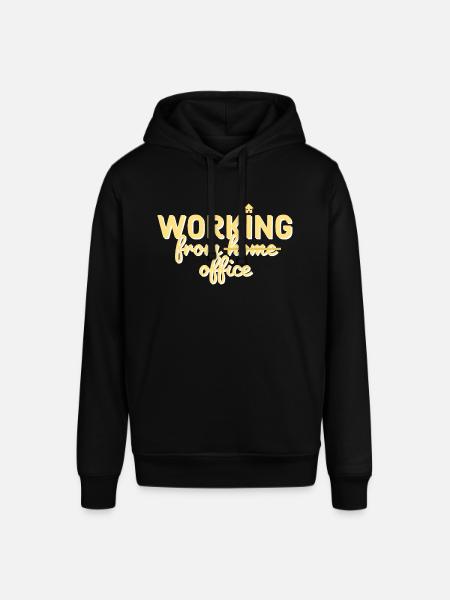 Back to the office - Stanley/Stella SOUNDER Unisex Hoodie - black