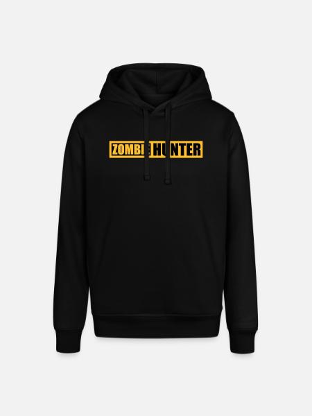 zombie hunter Halloween Quote - Stanley/Stella SOUNDER Unisex Hoodie - black