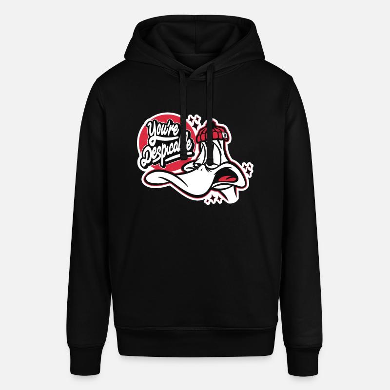 Looney Tunes Daffy Duck Despicable Phrase - Sweat à capuche SOUNDER Stanley/Stella Unisexe - noir