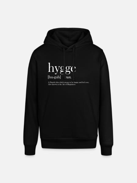 Hygge gave Skandinavisk Nord - Stanley/Stella SOUNDER unisex hoodie - sort