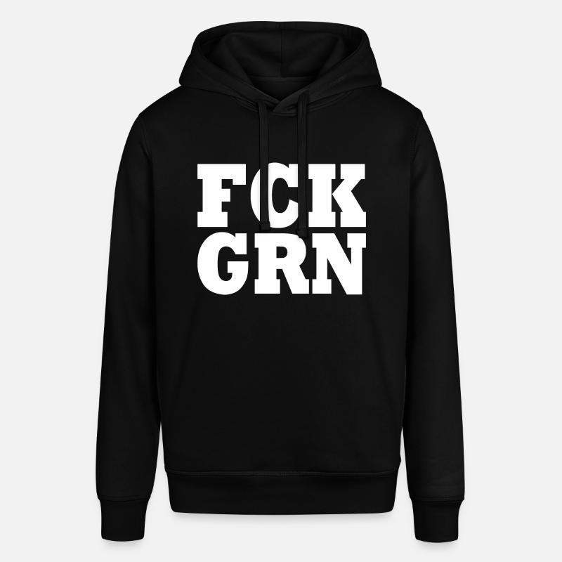 Fck grn - Sweat à capuche SOUNDER Stanley/Stella Unisexe - noir