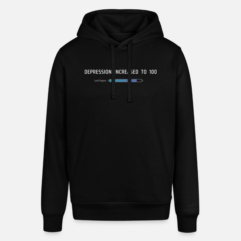 Dépression augmentée à 100 - Sweat à capuche SOUNDER Stanley/Stella Unisexe - noir
