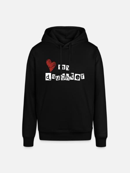Love my daughter - Stanley/Stella SOUNDER Unisex Hoodie - black