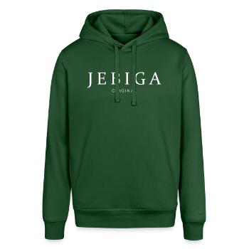 Jebiga original cadeau Jugo Yougoslavie SFRJ - Sweat à capuche SOUNDER Stanley/Stella Unisexe - vert bouteille - Devant - Alina (178cm) & Michal (187cm)