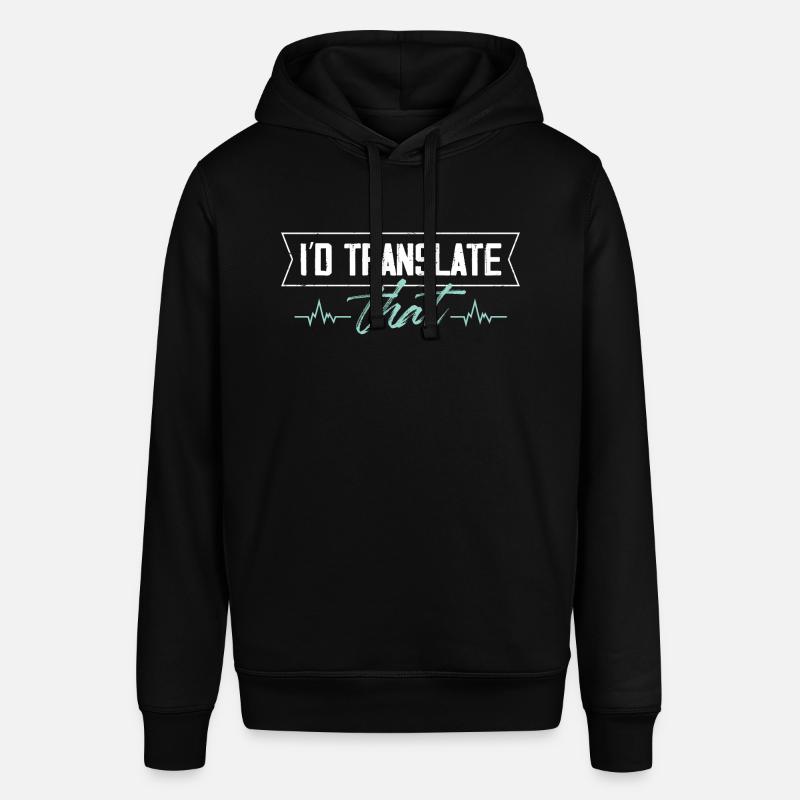 I'd translate that medical coder - Stanley/Stella Unisex Hoodie SOUNDER - Schwarz