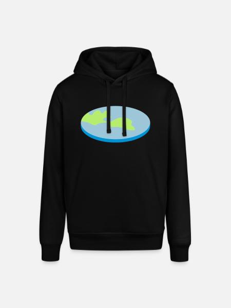 FLATEARTH - Stanley/Stella SOUNDER Unisex Hoodie - black
