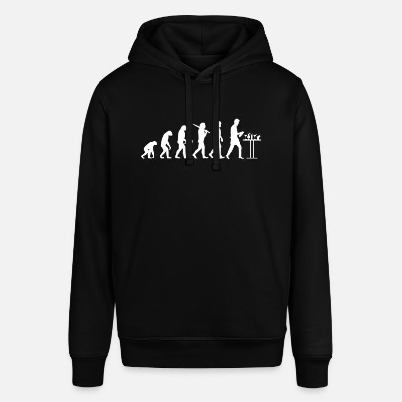 Barkeeper Barmann Bartender Evolution Geschenk - Stanley/Stella Unisex Hoodie SOUNDER - Schwarz
